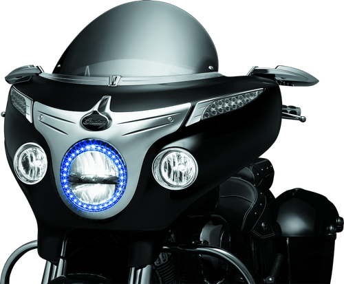 Kuryakyn #5621 - Fairing Turn Signal Trim Indian Chrome