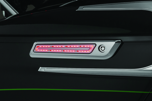 Kuryakyn #5476 - LED Saddlebag Hinge Accents Chrome