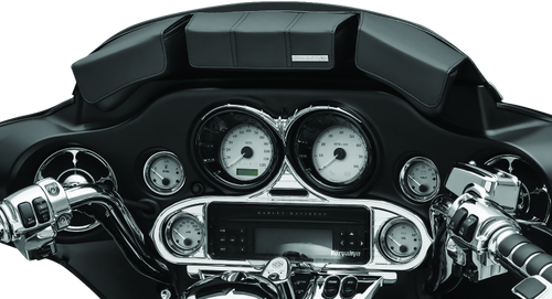 Kuryakyn #5212 - Batwing Fairing Pouch Bag 96-13 Black