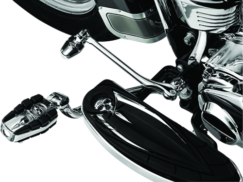 Kuryakyn #4470 - Zombie Pegs With Male Mount Chrome
