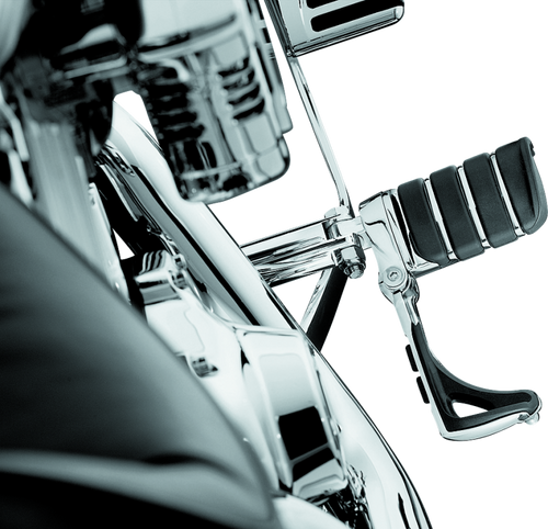 Kuryakyn #4445 - Switchblade Pegs With Male Mount Adapter Chrome