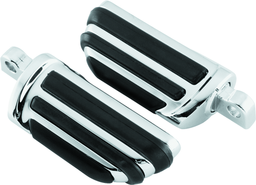 Kuryakyn #4425 - Pilot Pegs With Male Mount Adapter Chrome