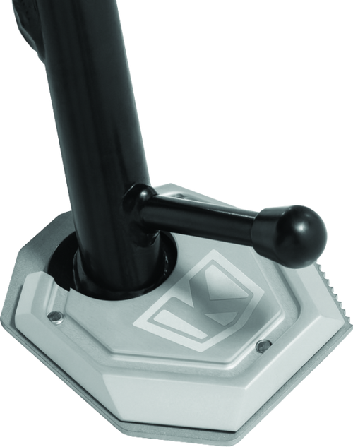Kuryakyn #3843 - Lodestar Kickstand Shoe Silver