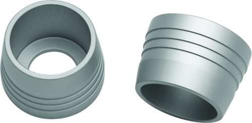 Kuryakyn #3828 - Lodestar Bar Sliders Silver