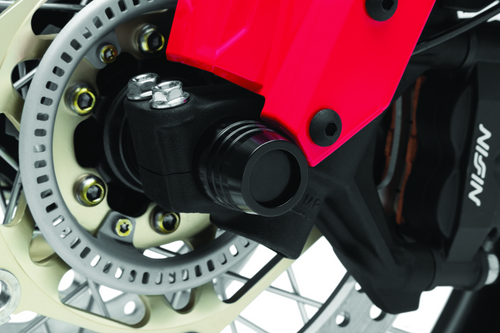 Kuryakyn #3823 - Front Axle Slide CRF1000L/Adventure Black