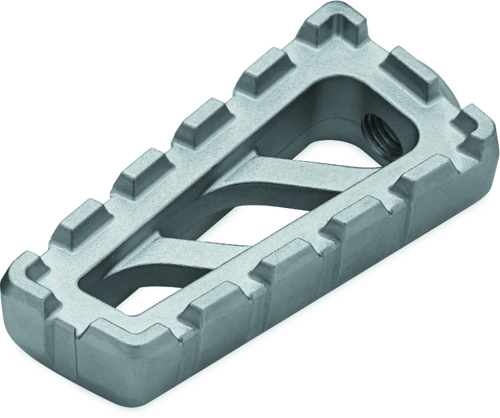 Kuryakyn #3602 - Riot Shift & Brake Peg Silver