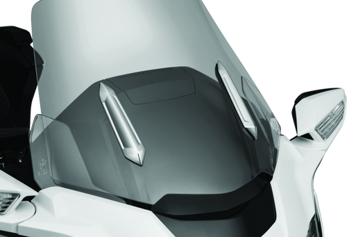 Kuryakyn #3277 - Omni Windshield Trim For GL1800 Chrome