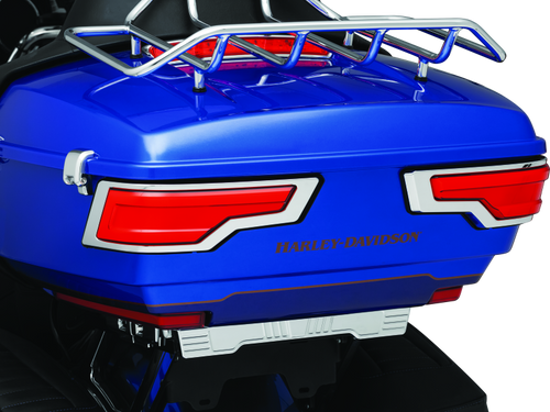 Kuryakyn #2954 - Tracer Tour Pak Rear Lights Chrome Red Lens