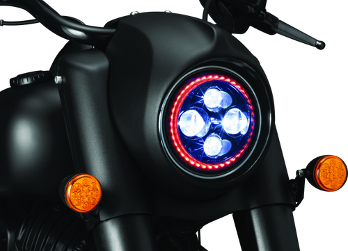 Kuryakyn #2469 - Orbit Headlight Adapter Black