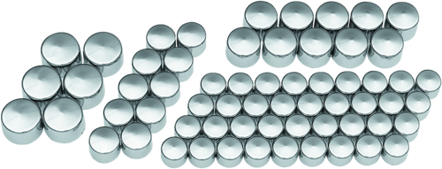 Kuryakyn #2464 - Kool Kaps Engine Kit Milwaukee-8 Chrome