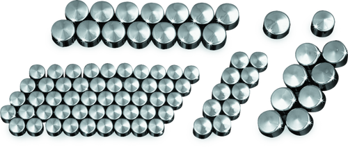 Kuryakyn #2450 - Kool Kaps Engine Kit Twin Cam & Evolution Motors Chrome