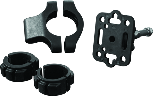 Kuryakyn #1671 - Handlebar Accessory Mount Standard 7/8 to 1-1/4in Bar Black