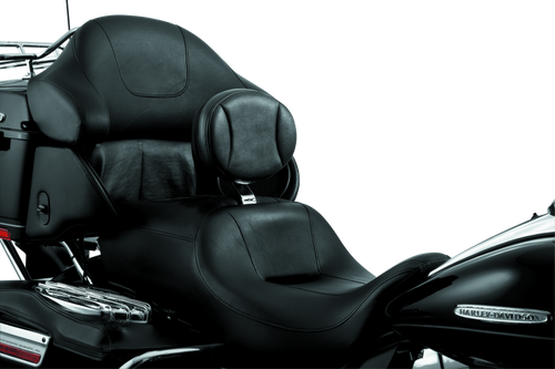 Kuryakyn #1670 - Plug-In Driver Backrest 97-Up Touring Chrome