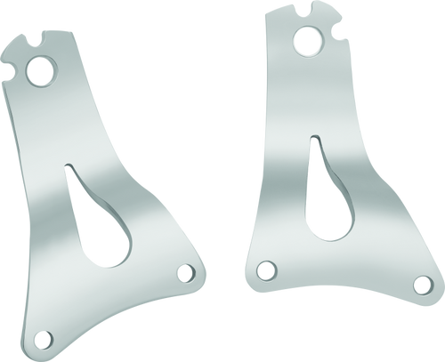 Kuryakyn #1662 - Fixed Mounts For Multi-Purpose Backrest Chrome
