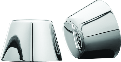 Kuryakyn #1201 - Front Axle Nut Caps Chrome