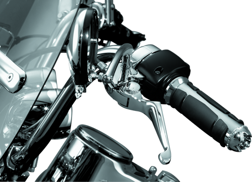 Kuryakyn #1080 - Boss Blades With Adjustable Clutch 96-Up Cable Chrome