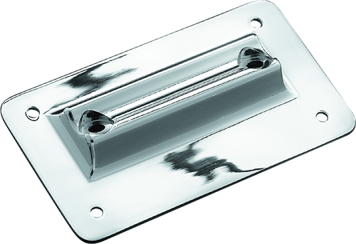 Kuryakyn #113 - Laydown License Plate Holder 97-08 Touring Chrome