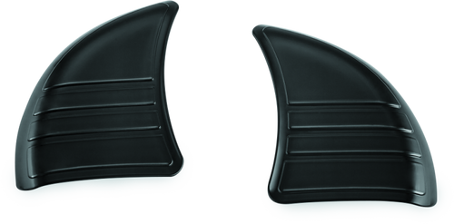 Kuryakyn #6979 - Tri-Line Inner Fairing Cover Plates Gloss Black