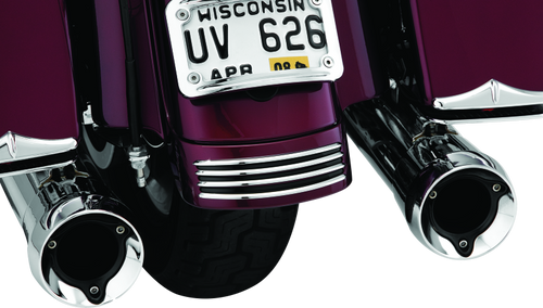 Kuryakyn #7797 - Rear Fender Accents FLHX & FLTR Models Chrome