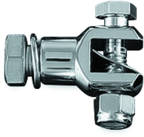 Kuryakyn #8015 - Peg Mount Clevis With 1/2in-20 Bolts Chrome (Pair)