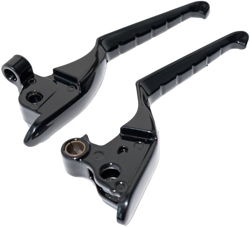 Kuryakyn #10056-2 - Enygma Levers 08-13 HD Touring Gloss Black