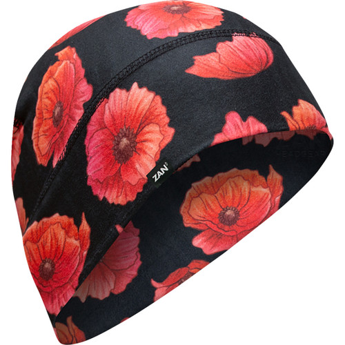 ZAN Headgear #WHLL209 - SportFlex® Beanie - Poppies