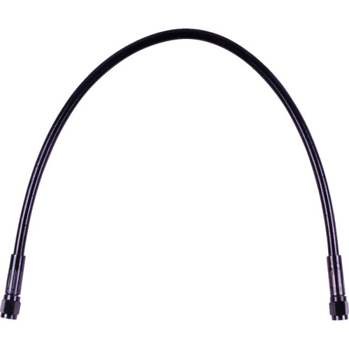 Magnum Shielding #SBB0500-18 - Universal XR Brake Line - 18" - Black w/ Black Fittings