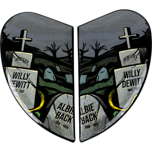 Icon - Airform™ Side Plates - Dead Serious - Black