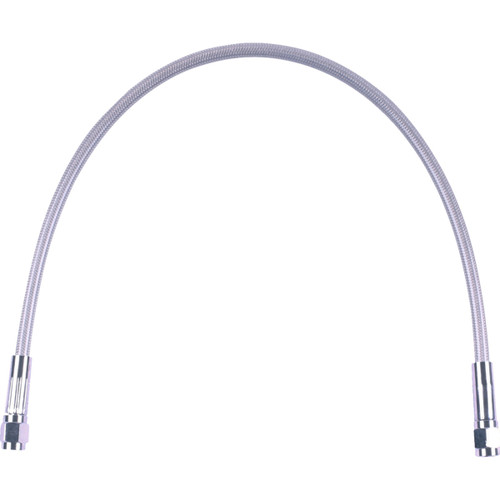 Magnum Shielding #SSC0500-34 - Universal XR Brake Line - 34" - Stainless w/ Chrome Fittings