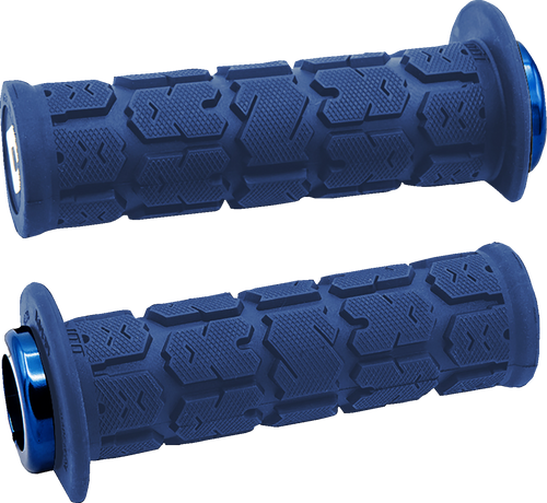 ODI #J33RGDU-U  - Rogue 2.1 Lock-On Grip - ATV/PWC - Blue/Blue