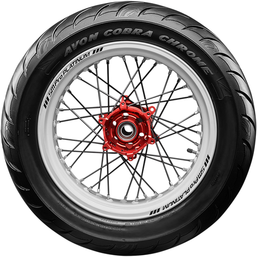 Tire - AV92 - Whitewall - 180/70R16