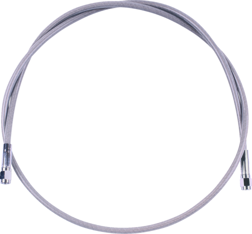 Magnum Shielding #SSC0500-52 - Universal XR Brake Line - 52" - Stainless w/ Chrome Fittings