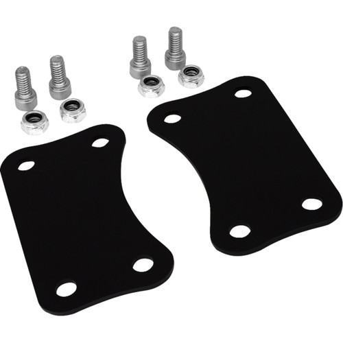 Coastal Moto #FBFW-B - Fender Brackets - Black - Touring/Trike