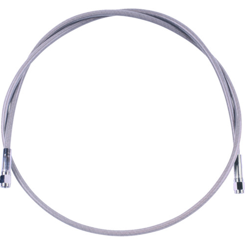 Magnum Shielding #SSC0500-72 - Universal XR Brake Line - 72" - Stainless w/ Chrome Fittings