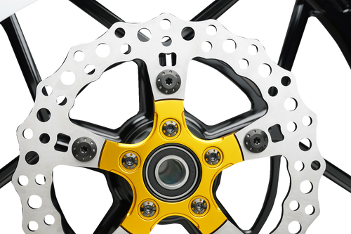 Arlen Ness #300-913 Bolt Kit - Holeshot/Brake Rotor/Front - Hub Mount - Black - 5/16"-18 x 7/8" - 5 Pack