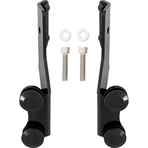 Memphis Shades #MEB9995 - Lowers Mount - Black - '18-'21 FLSL