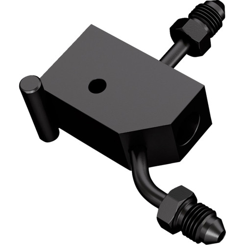 Goodridge #PMCHD-020ZBK - Brake Switch to Holder Bracket - Rear - Softail '00-'06