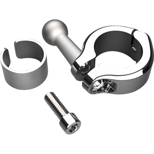 Ciro #55412 - Gen 2 Drink Holder - Chrome - Chrome 7/8"/1" Handlebar Mount