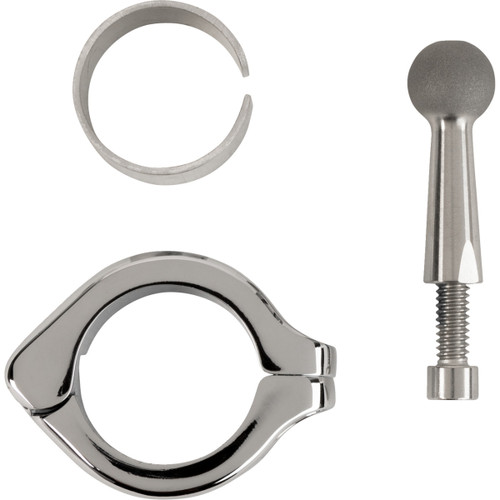Ciro #55414 - Gen 2 Drink Holder - Chrome - Chrome 1-1/8"/1-1/4" Handlebar Mount