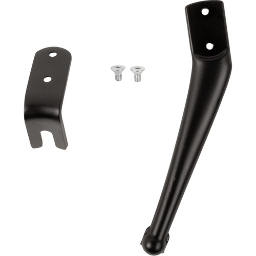 Ciro #55422 - Gen 2 Drink Holder - Chrome - Passenger - Black Mount