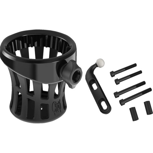 Ciro #55611 - Gen 2 Drink Holder - Black - Black Perch Mount