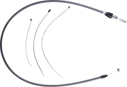 Magnum Shielding #723910HE - KARBONFIBR Quick Connect Upper Clutch Cable - 49-1/4"