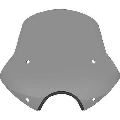 Memphis Shades #MEP54412 - Speed Demon Sportshields - 15" - 7" Headlight Cutout - Black Smoke