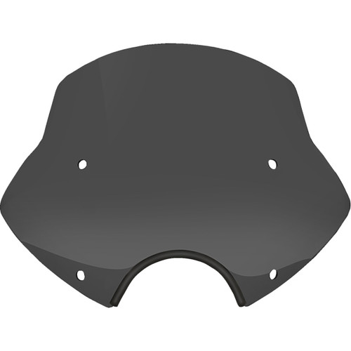 Memphis Shades #MEP54310 - Speed Demon Sportshields - 13" - 7" Headlight Cutout - Dark Black Smoke
