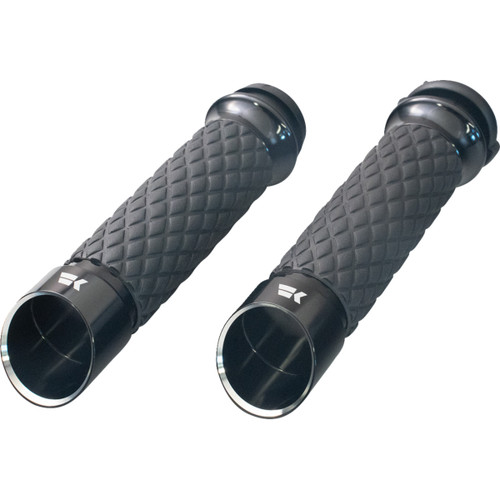 Khrome Werks #500310 - Edge Grips - Custom Contour - Diamond - Black