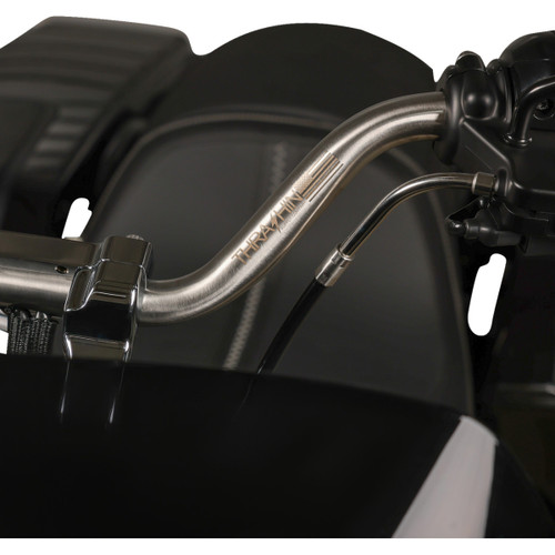 Thrashin Supply CO. #TSC-2715-0 - 1" Handlebar - High Bend - Stainless Steel