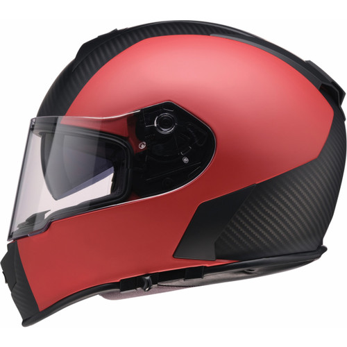 Z1R - Warrant Helmet - Carbon - Red - Medium
