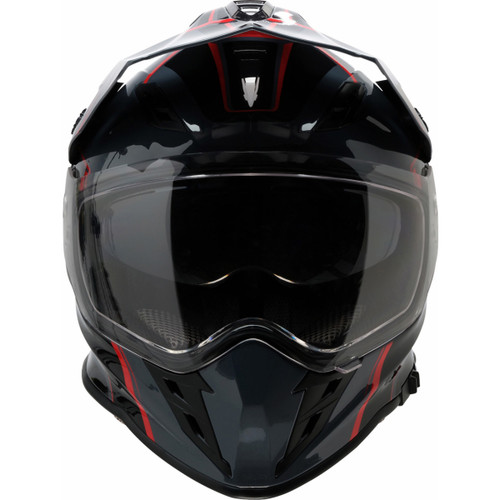 Z1r Range 2.0 Helmet - Voyager - Black/Red - 2XL