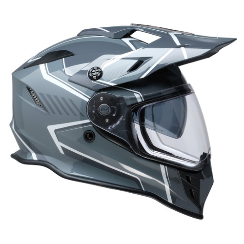 Z1r Range 2.0 Helmet - Voyager - Gray/White - Small
