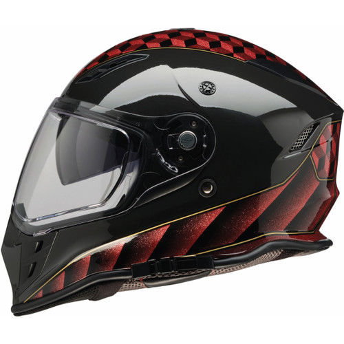 Z1R - Nemesis Helmet - Thunderbird - Red - Large